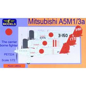 LF models 1:72 Mitsubishi A5M1/3a Claude (3x camo)