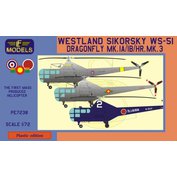 LF models 1:72 W.Sikorsky WS-51 Dragonfly Mk.IA/IB/HR.Mk.3