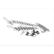 1:48 Su-27UB early Ladder + Chocks Set + Service Ladder