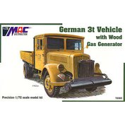 MAC 1:72 German 3t vehicle w/wood gas generator