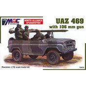 MAC 1:72 UAZ 469 w/106mm gun "North alliance Afghanistan"