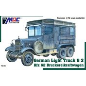 MAC 1:72 Kfz 62 Druckereikraftwagen German Light Truck