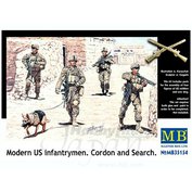 1:35 Modern US Infantrymen, Cordon & Search (5 fig.)