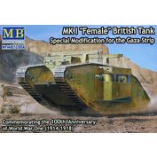 Master Box 1:72 MK I Female British Tank (Spec.Mod. Gaza Strip)