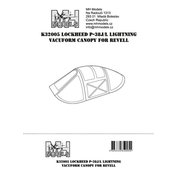1:32 Lockheed P-38J-L vacuform canopy /REV