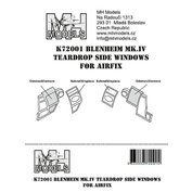 1:72 Blenheim Mk.IV teardrop side windows /AFX