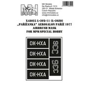 1:48 L-39X-11 (L-39ZO) "Pařížanka" Aerosalon Paříž 1977