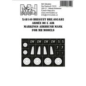 1:48 Breguet Bre-693AB2 Armée de l´Air markings airbrush mask /MHS