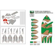 1:72 A4/V-2 gezackt - ragged late 1944 (maska na kamufláž)