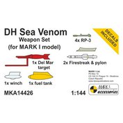 1:144 DH Sea Venom Weapon Set (resin parts & decals) /MKM