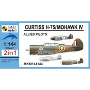 MARK I. Models 1:144 Curtiss H-75A/Mohawk IV ‘Allied Pilots’