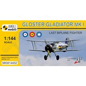 MARK I. Models 1:144 Gloster Gladiator Mk.I 'Last Biplane Fighter'