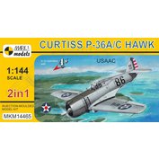 MARK I. Models 1:144 Curtiss P-36 Hawk 'USAAC' (2in1)