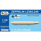 MARK I. Models 1:720 Zeppelin P-class LZ38/LZ40 'First Attackers'