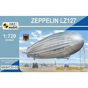 MARK I. Models 1:720 Zeppelin LZ127 'Graf Zeppelin'