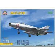 Modelsvit 1:72 MiG-21F (Izdeliye 72) Soviet supersonic fighter