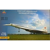Modelsvit 1:72 Tupolev Tu-144 Supersonic airliner (AEROFLOT)