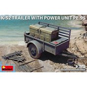 MiniArt 1:35 K-52 Trailer w/ Power Unit PE-95