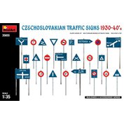 1:35 Czechoslovakian Traffic Signs 1930-40's