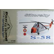 Miniwing 1:144 Sikorsky S-58 (H-34) "Choctaw"