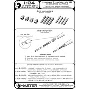 1:24 H.Typhoon Mk.IB early cannons (flat springs)