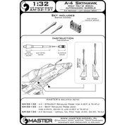 1:32 A-4 Skyhawk Colt Mk12 20mm autocannon barrels