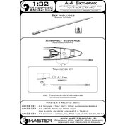 1:32 A-4 Skyhawk LONG STRAIGHT refuel.probe boom