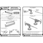1:350 SMS Emden - 5,2cm SK L/55 guns