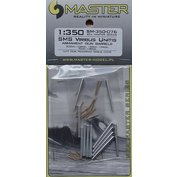 1:350 SMS Viribus Unitis armament set (42 barrels)