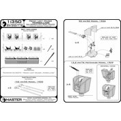 1:350 French Light Cruiser Marseillaise armament