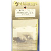 1:700 Yardarms set No.1 (6 pcs.)