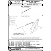 1:72 A-4 Skyhawk - vertical stabilizer Pitot Tube