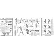 1:35 Browning M1919 A4 .30 cal & anti-aircraft M20