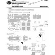 1:48 Ju87R-2/B-2 Stuka Expert masks - Both Closed or Opened Aircraft Canopy /AFX