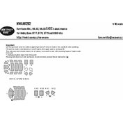1:48 Hurricane Mk.I, Mk.IC, Mk.IID BASIC kabuki masks /HBB