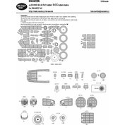 1:48 Ju 88 WWII USAAF/RAF bomber BASIC kabuki masks /ICM