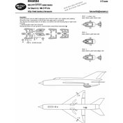 1:72 MiG-21 PF EXPERT kabuki masks /EDU