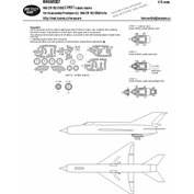 1:72 MiG-21F-13(/S106) EXPERT kabuki masks /KVP