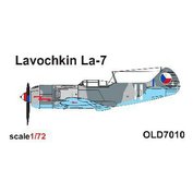 Old models 1:72 Lavochkin La-7 ČSR