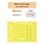 1:72 Bloch 210 mask (for Heller/Směr)