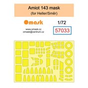 1:72 Amiot 143 mask (for Heller/Směr)