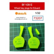 1:32 Bf 109 E wheel bay plugs (for Eduard)