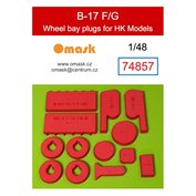 1:48 B-17 F/G wheel bay plugs (for HK Models)