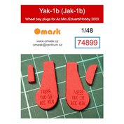 1:48 Jak-1b wheel bay plugs (for Accurate Miniatures/Eduard/Hobby 2000)