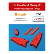 1:72 De Havilland Mosquito wheel bay plugs (for Tamiya)