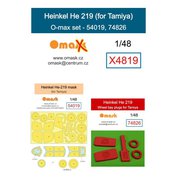 1:48 Heinkel He-219 O-max set /TAM