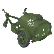 Planet models-Military Vehicle 1:72 WWII US Water Tank Trailer "Ben Hur"