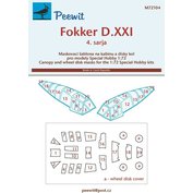 1:72 Fokker D.XXI 4. Sarja /SPH