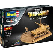 Revell 1:76 Sd.Kfz. 124 Wespe diorama (GIFT set)