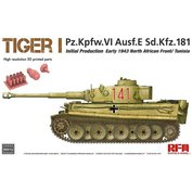 Rye-Field models 1:35 Tiger I Pz.Kpfw. VI Ausf. E Sd.Kfz.181 initial production early 1943 North African Front/Tunisia